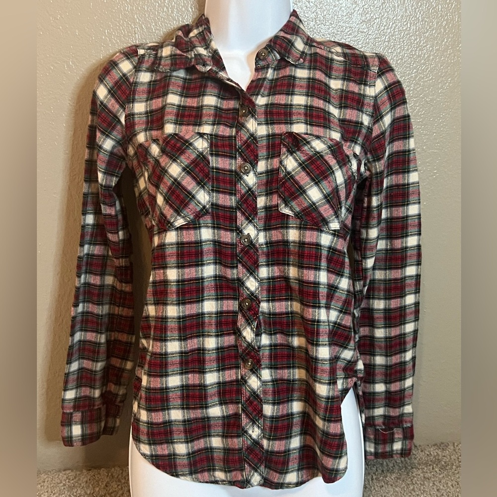Abercrombie and Fitch plaid flannel